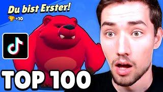 TOP 100 TIKTOKS in BRAWL STARS! 