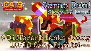 OVERPOWERED STAGE 12 TANKS! *Scrap-Run* | C.A.T.S.: Crash Arena Turbo Stars #486