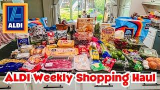 ALDI Grocery Shopping Haul//Meal Plan and Prices!