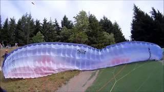 Paragliding near Seattle