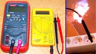 Dangerous Multimeters (+ Explosion, Smoke & Fire)