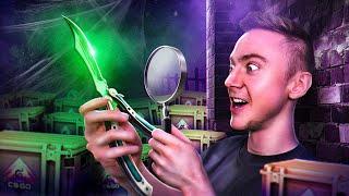 Hunting the Butterfly Knife Emerald! (1000 Case Opening)