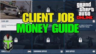 GTA Online CLIENT JOB 2X MONEY METHOD