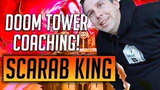 Doom Tower FREE COACHING! Beat the SCARB KING with 3 EASY TIPS! | Raid: Shadow Legends