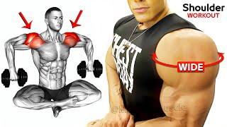 اقوى 15 تمارين عضلة الكتف كمال الاجسام | ( Shoulder Workout )