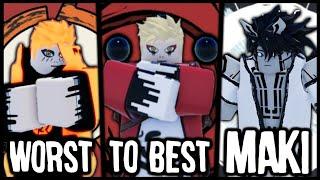 EVERY Maki *RANKED* From WORST To BEST | Shindo Life Bloodline Tier List