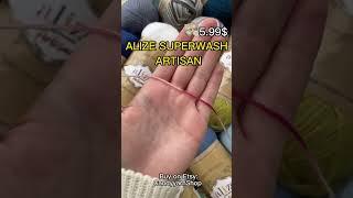 Alize Superwash Artisan, Sock Yarn, 31 COLORS