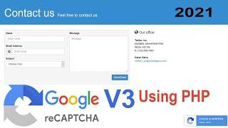 Google reCAPTCHA V3 using php 2021