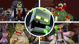 Minecraft: ZOMBIES Classic - All Bosses/All Boss Fights | Marketplace DLC (PC,Nintendo, Mobile,PS4)