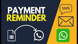 Payment reminder by whatsapp sms and Email | LookPOS.com