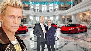 The Lifestyle of Billy Idol  Partner, 2 Children, Age 70, Houses, Cars & Net Worth