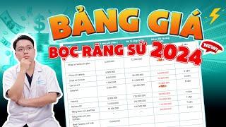 Bảng Giá Bọc Răng Sứ Mới Nhất 2024 | Yếu Tố Ảnh Hưởng Trực Tiếp Đến Giá Bọc Răng Sứ