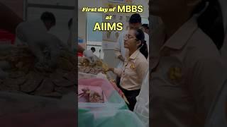 First day of MBBS at AIIMS  #neet2025 #mbbs #mbbslife #neetmotivation #aiimsdelhi #aiims