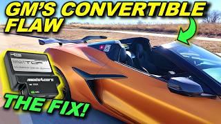 Fixing GM's Flaw on the C8 Corvette Convertible with THIS!