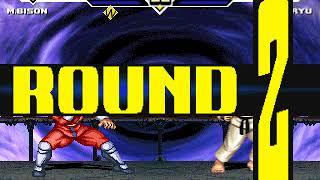 SF2 M.Bison vs SF2 Ryu MUGEN BATTLE