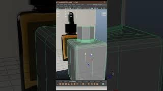 Serum Dropper Bottle Product Modeling Tutorial in Maya #mayatutorials #mayamodeling #shorts