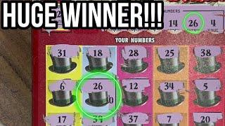 Insane Scratch Off Win!! | Massive Claimer!! | My BIGGEST Scratch Off Win EVER!! | $10 Monopoly!!