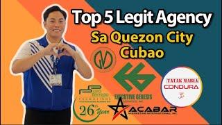 Top 5 Legit Agency sa Quezon City Cubao, Job Hiring 2024