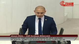 2020 YILI BÜTÇE GÖRÜŞMELERİ AHMET ÖNAL 12/12/2019