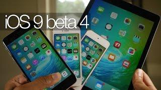 iOS 9 beta 4: New Features