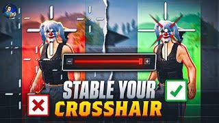 Make Your Crosshair Stable Easily | How To Stable Crosshair For More Headshot (BGMI/PUBG)