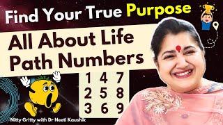 "Discover Your Life Purpose Through Life Path Numbers: 1 to 9"