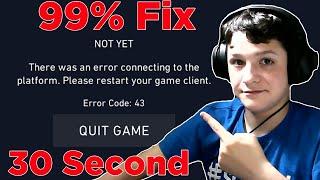 Error Code 43 Quick Fix (NO RESTART OR SHUTDOWN) - VALORANT