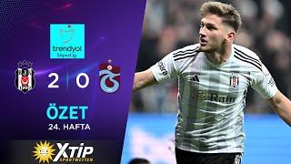 MERKUR BETS | Beşiktaş (2-0) Trabzonspor - Highlights/Özet | Trendyol Süper Lig - 2023/24