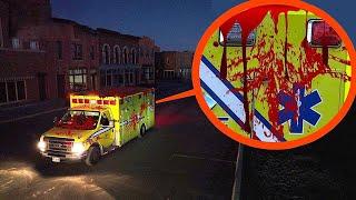 If you ever see this Ambulance with Blood all over it, Drive away fast! (It's a Trap)