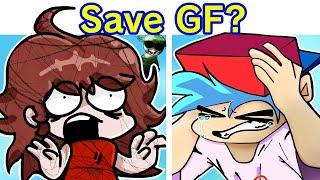 Friday Night Funkin' Save or leave GF? FNF The World Below All Endings (FNF Mod/Horror) (GF/BF/Pico)