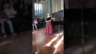 Habanera from the opera "Carmen" by G. Bizet Yi Ping Li, Mezzosoprano, Thomas Grabowski, Piano