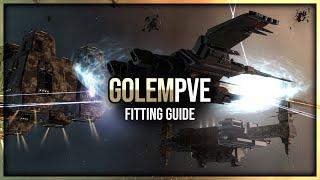 Eve Online - Solo PVE Golem Marauder Fit & Clone Guide