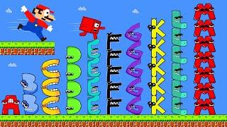 Alphabet Lore Plush Toy | Mario & Numberblocks vs The Giant Alphabet Lore Mix Level Up |GM Animation