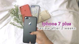 iphone 7 plus review + phone cases haul  | tita & things ‍️