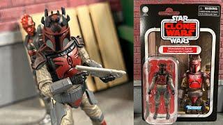 Star Wars Vintage Collection Mandalorian Super Commando Captain Clone Wars Action Figure Review