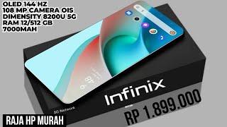 BARU SAJA RILIS! DIMENSITY 8200U 5G, 7000mAh, 144 OLED - HP INFINIX KELUARAN TERBARU 2024