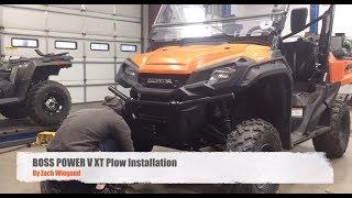 BOSS PLOW INSTALLATION