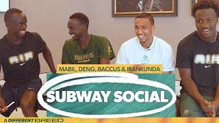 Subway Social: Mabil, Deng, Baccus and Irankunda answer your questions