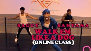 WALK EM LIKE A DOG - Saucy Santana/City Girls | ONLINE DANCE CLASS | Lyrik London Choreography