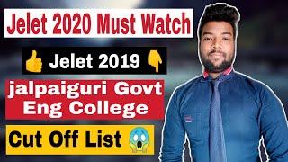 Jelet2020Jalpaiguri Government Engineering College Cut Off List 2019 with Fee StructureKnow Rank?