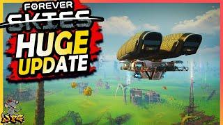 FOREVER SKIES New Update! Worth Revisiting? Air Ship Gardening! Full Patch Notes Breakdown!