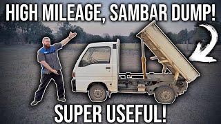 Subaru Sambar Dump! How Has This Super High Mileage Kei Truck Fared? Full Inspection! #keitruck