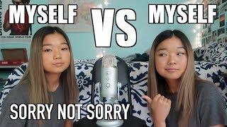 Demi Lovato - Sorry Not Sorry (SING OFF vs. MYSELF)