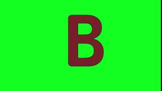 Animated "Letter B" (free to download)