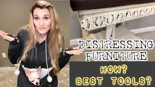 Distressing Furniture - What To Use