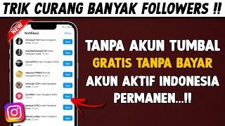 CARA MENAMBAH FOLLOWERS INSTAGRAM GRATIS 2024 PERMANEN TANPA AKUN TUMBAL