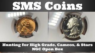 NGC Open Box - SMS Coins - Hunting for High Grade, Cameos, & Stars