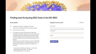 Finding and Analyzing RSV Data in the BV-BRC