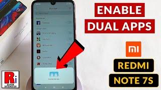 How to Enable Dual Apps on Xiaomi Redmi Note 7S