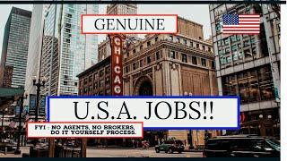 Work and Live in USA | Uncle Sam Jobs, No brokers, No agents, just do it yourself!! || BUXTON.